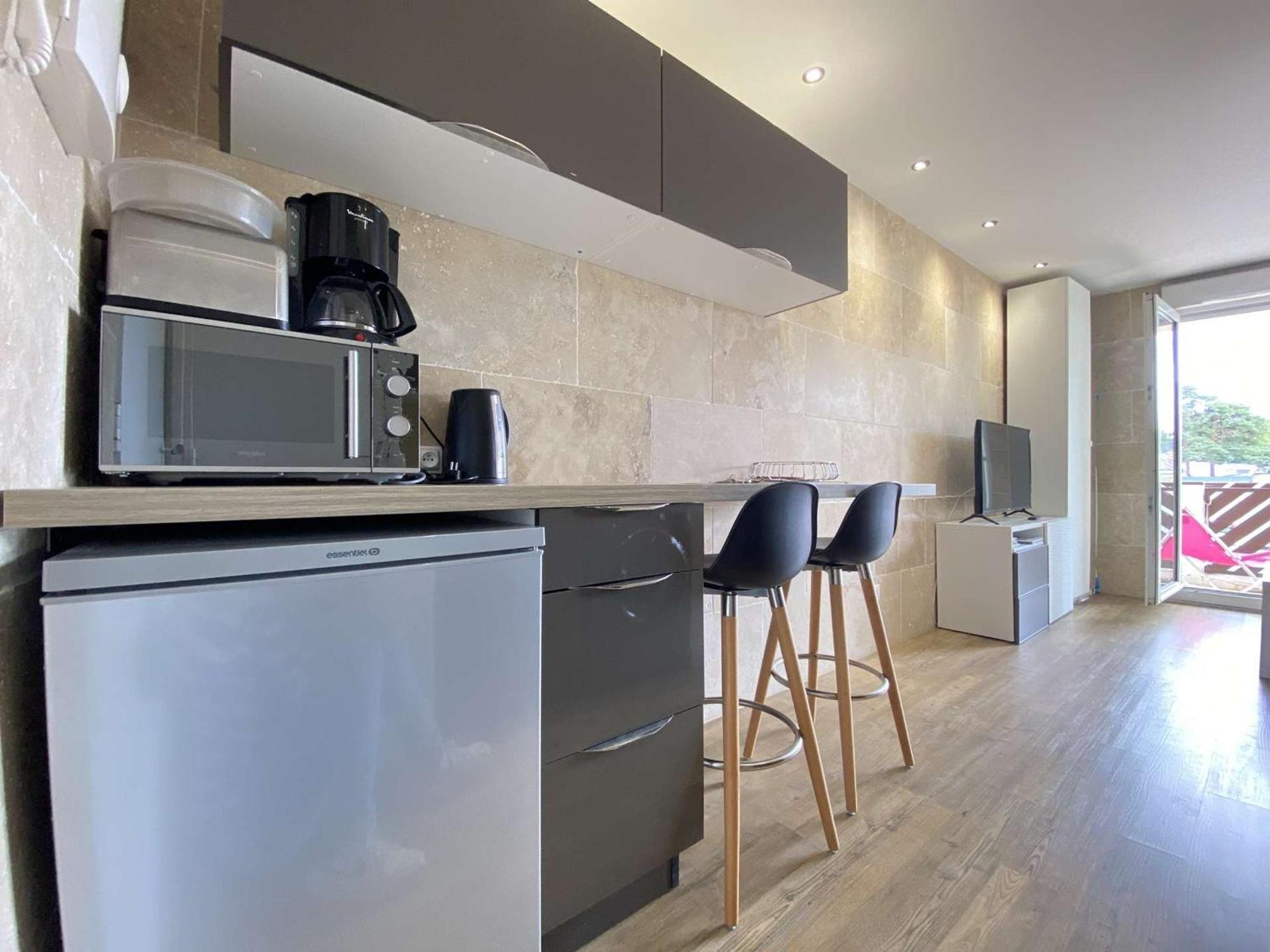 Studio Moderne Avec Balcon Sud, Parking Prive, Pres Avenue De Gaulle - 2 Couchages A La Baule - Fr-1-245-107 Exteriör bild