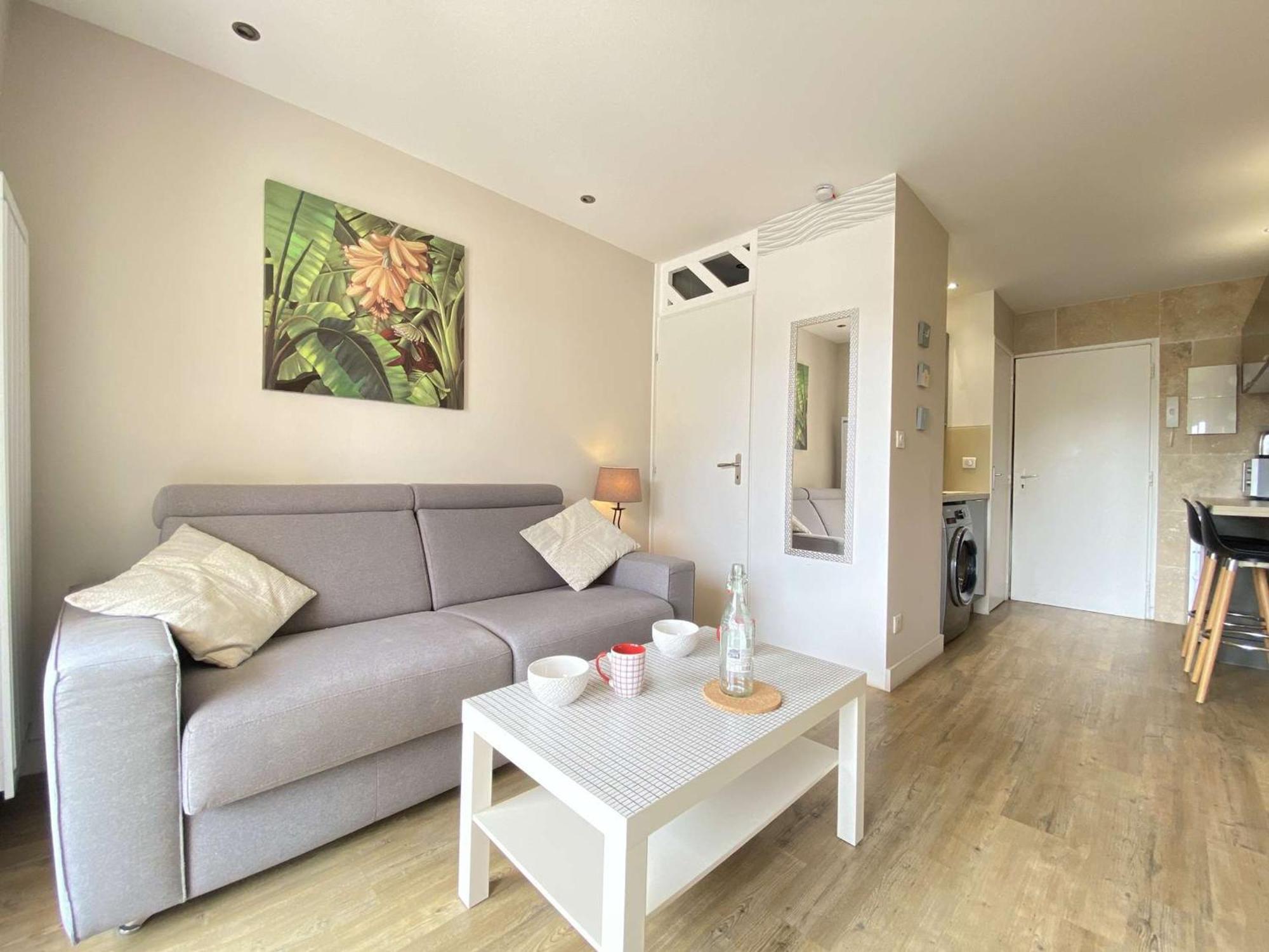 Studio Moderne Avec Balcon Sud, Parking Prive, Pres Avenue De Gaulle - 2 Couchages A La Baule - Fr-1-245-107 Exteriör bild