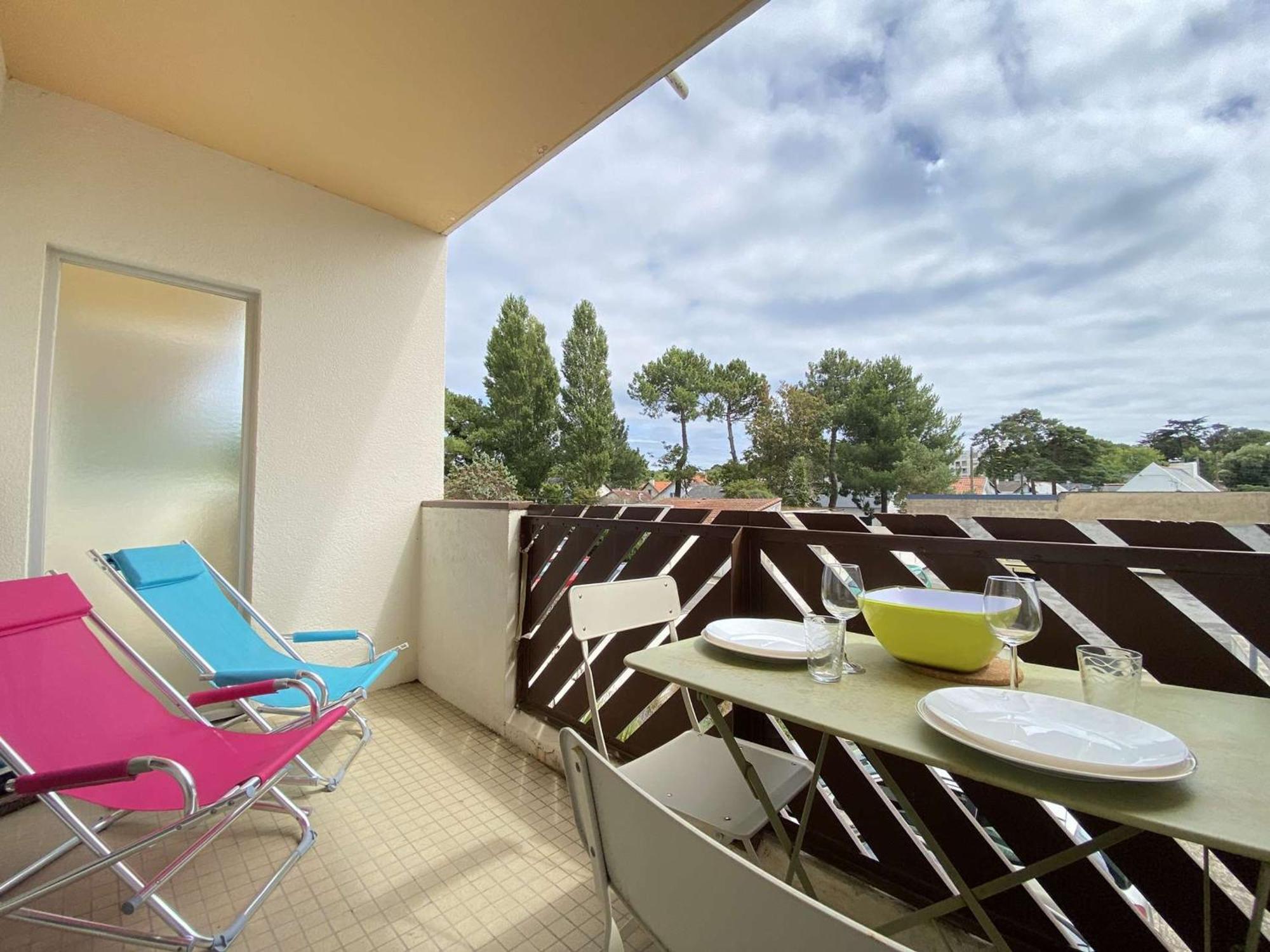 Studio Moderne Avec Balcon Sud, Parking Prive, Pres Avenue De Gaulle - 2 Couchages A La Baule - Fr-1-245-107 Exteriör bild